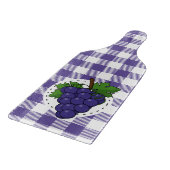 Druiven op White Violet Pset Snijplank (Hoek)