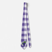 Druiven op White Violet Pset Stropdas (Voorkant)