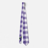 Druiven op White Violet Pset Stropdas (Achterkant)