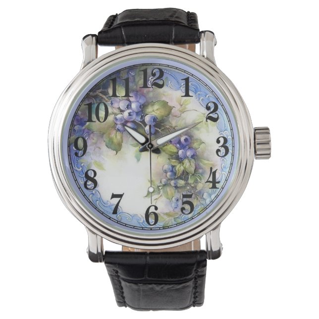 Druiven op wijn horloge (Voorkant)