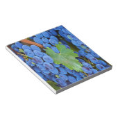 Druiven op wijn notitieblok (Schuin)