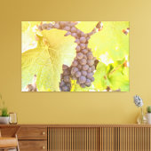 Druiven op wijnstok canvas afdruk (Insitu (Woonkamer))