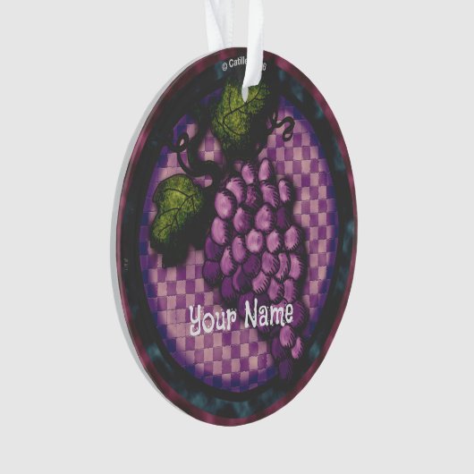 druiven ornament (voorkant)