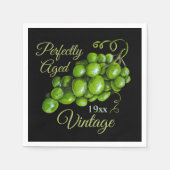 Druiven Papier servet (Voorkant)