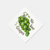 Druiven Papier servet (Hoek)