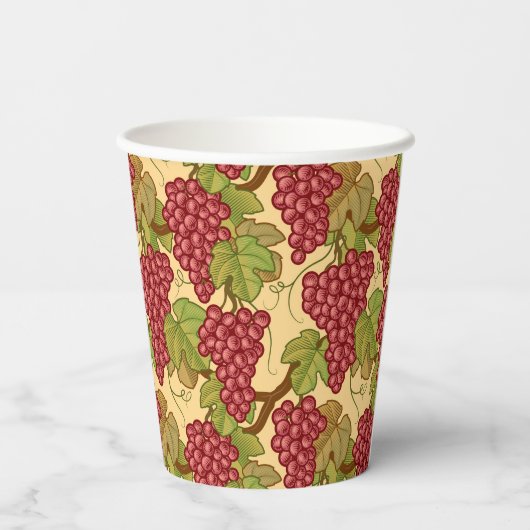 druiven papieren bekers (Achterkant)