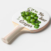 Druiven Ping Pong Paddle Tafeltennisbatje (Voorkant Gekanteld)