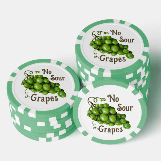 Druiven Poker Chip (Opstapeling)