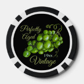 Druiven Poker Chip (Achterkant)