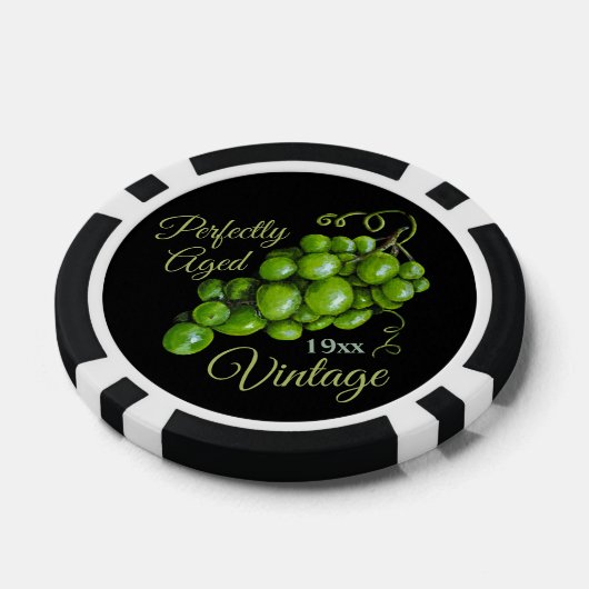 Druiven Poker Chip (Enkel)