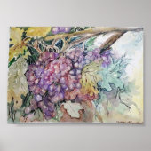 druiven poster (Voorkant)