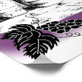 druiven poster (Hoek)