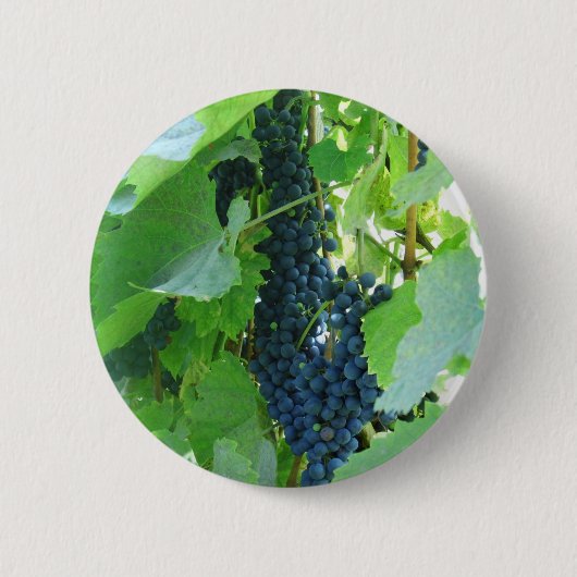druiven ronde button 5,7 cm (Voorkant)