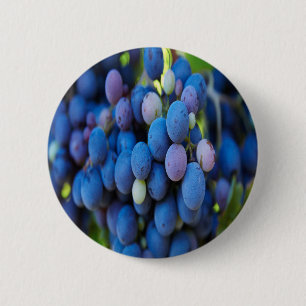 druiven ronde button 5,7 cm