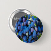 druiven ronde button 5,7 cm (Voorkant /achterkant)