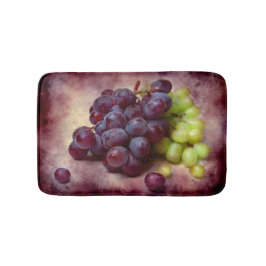 Druiven rood en groen badmat