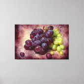 Druiven rood en groen canvas afdruk (Voorkant)