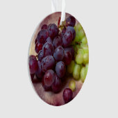 Druiven rood en groen ornament (voorkant)