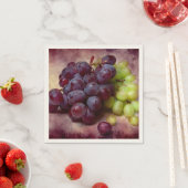 Druiven rood en groen servetten (Insitu)