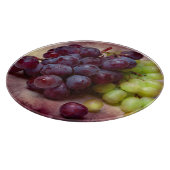 Druiven rood en groen snijplank (Hoek)