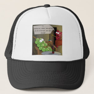 Druiven Scheidingen Grappig Trucker Pet
