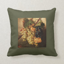 Druiven Schilderij Oudroze Herfst Groen 