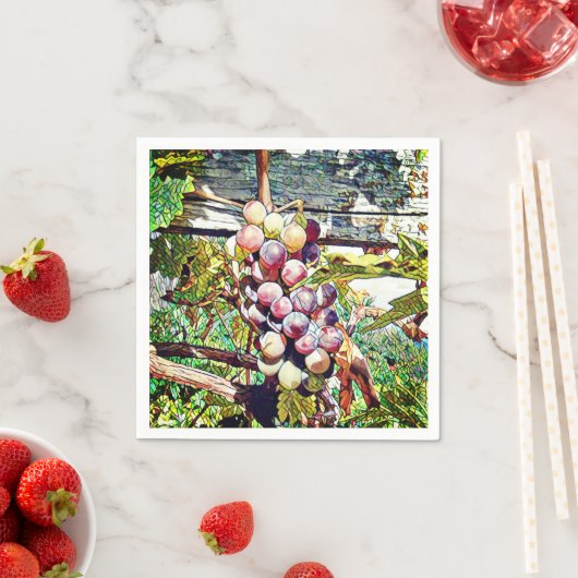 Druiven. Servetten (Insitu)