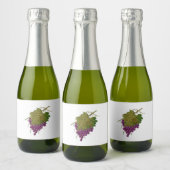 druiven sparkling wijnetiket (Flessen)