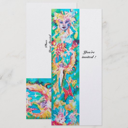 DRUIVEN SPROOKJE 4 metaalachtig ijs Kaart (Voorkant / Achterkant)