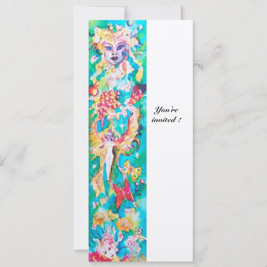 DRUIVEN SPROOKJE 5 metaalkleurig champagne Kaart (Voorkant)