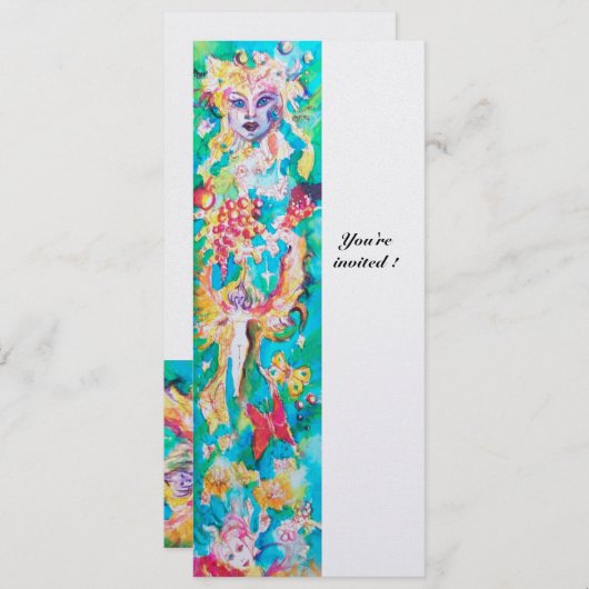 DRUIVEN SPROOKJE 8 metaalachtig ijs Kaart (Voorkant / Achterkant)