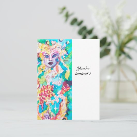 DRUIVEN SPROOKJE metalen ijs Kaart (Staand voorkant)