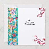 DRUIVEN SPROOKJE metallisch goud Kaart (Achterkant)