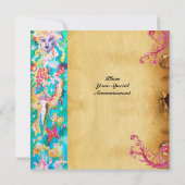 DRUIVEN SPROOKJE perkament Kaart (Achterkant)