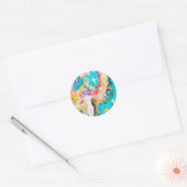 DRUIVEN SPROOKJE RONDE STICKER (Envelop)
