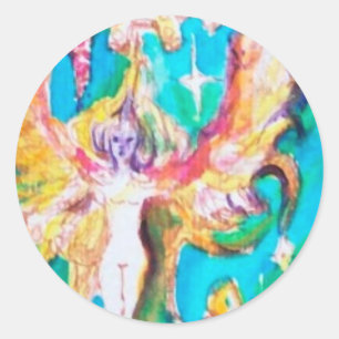 DRUIVEN SPROOKJE RONDE STICKER