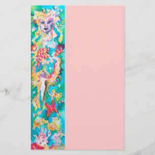 DRUIVEN SPROOKJE ,roze Briefpapier