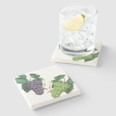 druiven stenen onderzetter (Zijkant)