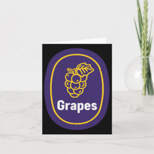 Druiven Sticker Kostuum Kinderen Druiven Fruit Mat Kaart