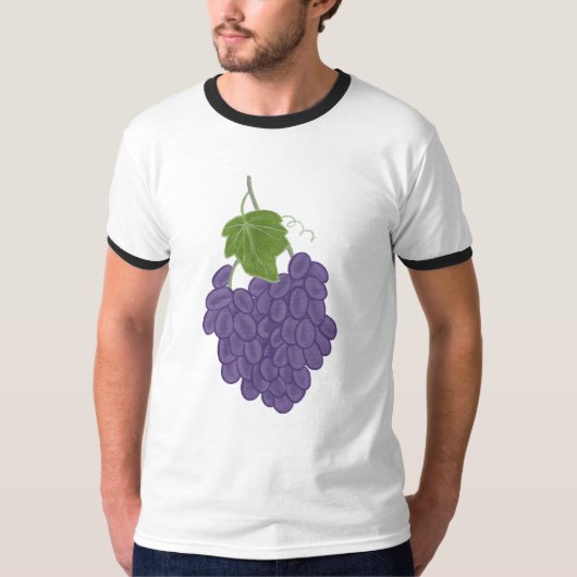 Druiven t shirten t-shirt (Voorkant)