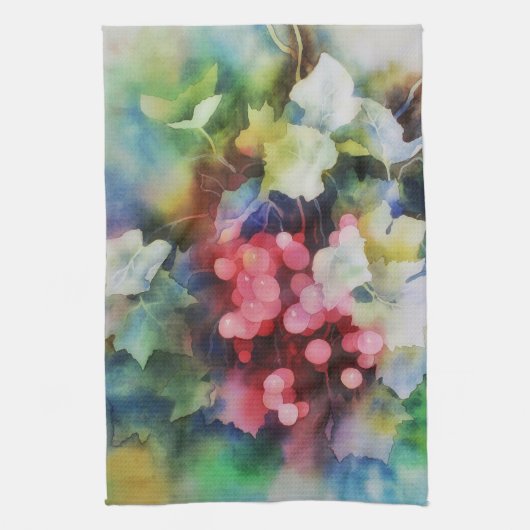 druiven theedoek (Verticaal)