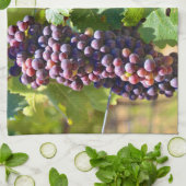 druiven theedoek (Gevouwen)