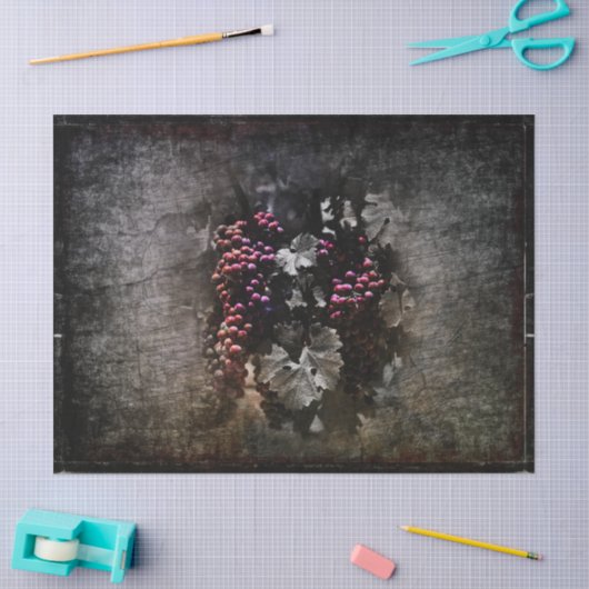  druiven tissuepapier (Craft)