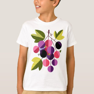 Druiven tros – Leuke fruitillustratie voor kindere T-shirt