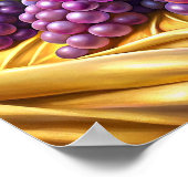 "Druiven van elegantie." Poster (Hoek)