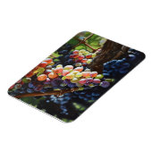 Druiven van overvloed voor wijnliefhebbers en wijn magneet (Linkerzijde)