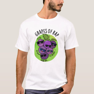 druiven van Rap Funny Fruit Pun T-shirt