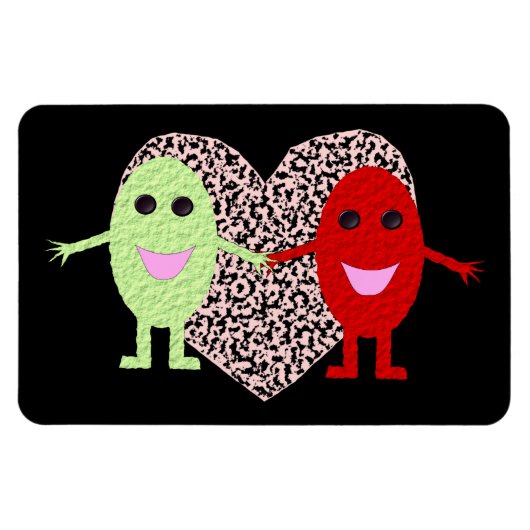 Druiven Verliefd Magneet (Horizontaal)