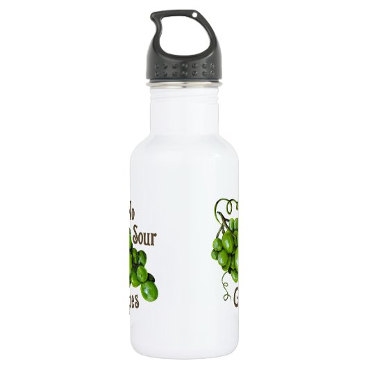 Druiven waterfles (Achterkant)