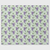 Druiven Waterverf, Fruit Naadloos Patroon. Cadeaupapier (Vlak)